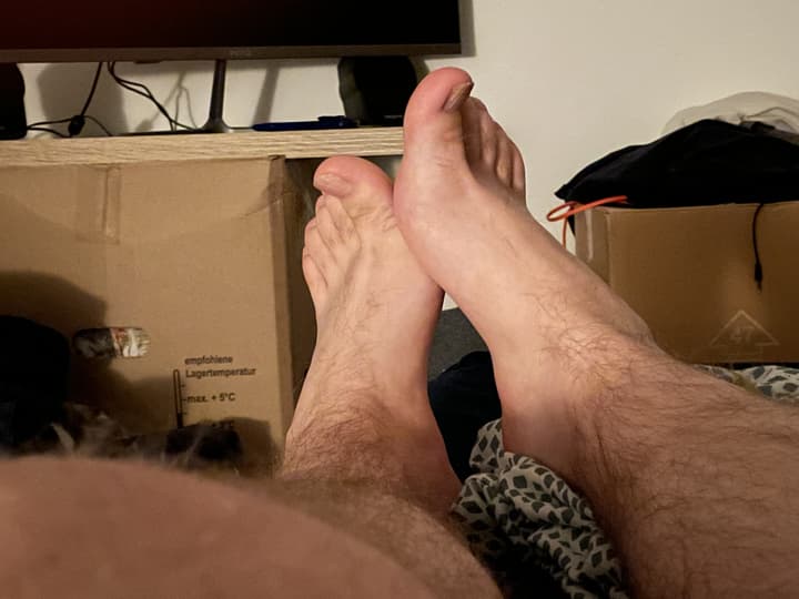 Hairy Socks TeenBoy